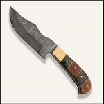 Damascus Knives with Full Tang Construction and Genuine Forged Damascus Blades