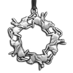 Bull Rider Cowboy Christmas Ornament 119.0589