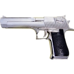 Desert Eagle Pistol Non Firing Replica Chrome