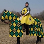 Horse Trapper with Lozenge Charge 25-MA2105