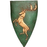Game of Thrones Shield Pin Baratheon (Renly) 286-22-174