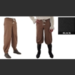 Pirate Pants, Black, Large