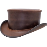 Marlow Top Hat Unbanded - Brown