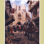 The Arrival Limited Edition Medieval Art Print AR-55