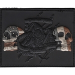 Bastinelli Creations - US/French Flag Reaper Patch
