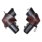 Three Quarter Italian Leather Arm Armour BTS-2139