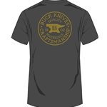 Buck - Coin Badge T-Shirt Gray 2XL