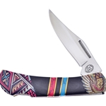 Frost Cutlery - Warrior Black Wood/Turquoise