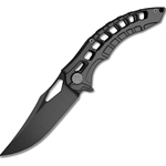 Miguron Knives - Geloty Framelock Black MGR632BJBK