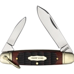 Marbles - 2 Blade Folder Brown Bone MR721