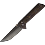 North Mountain Blade - Chop 2 Button Lock Copper CF NMB2406CUCFD