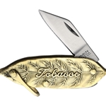 Novelty Cutlery - Tobacco Leaf Folder NV243