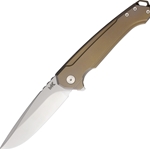 MK Knives &amp; Tools - INGENI Framelock Bronze Ti PKMKFP002
