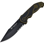 Smith & Wesson - Linerlock A/O Green/Black SW1100058