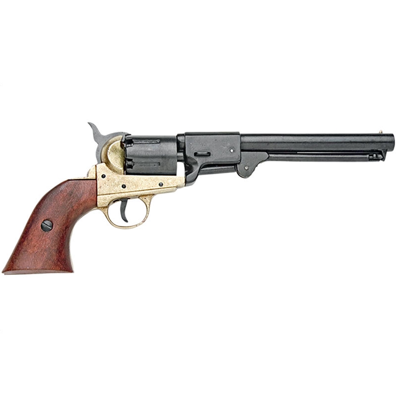 WWII Gear - Engraved Colt 1851 Navy Revolver Brass Non Firing