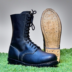 WWII German Fallschirmjäger Second Pattern Paratrooper Boots – Leather Reproduction