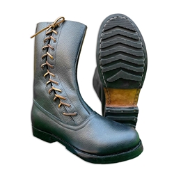German Paratrooper Boots 1st Model - Leather - WW2 Repro