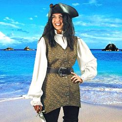 Mary Read Pirate Vest 101018