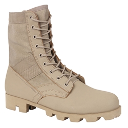 Classic Military Jungle Boots - Desert Tan
