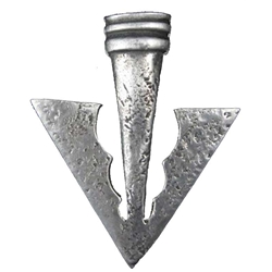 Heraldic Pheon Brooch 106.0691