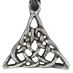 Triangular Celtic Knot Pendant