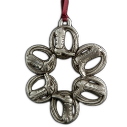 Cowboys Rope and Boots Christmas Ornament