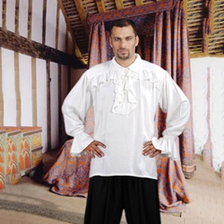 Plus Size Francis Drake Pirate Shirt