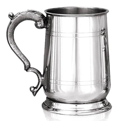 Cavalier Pewter Tankard One Pint EP021