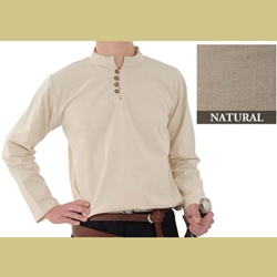 Heavy Cotton Shirt, Natural, Extra Extra Large