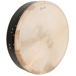 Roosebeck Tunable Mulberry Bodhran T-Bar,Bodhran, 18" x 4", Tune, Black, T-Bar  BTN8X4BT