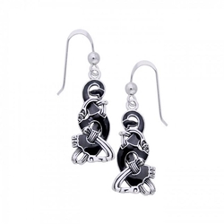 Ringerike Viking Dangle Earrings Jewelry TER480