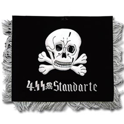 German WWII 4th SS Trumpet Banner