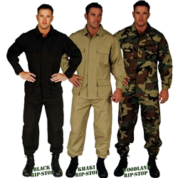 Rip-Stop BDU Pants: Rugged Style and Functionality