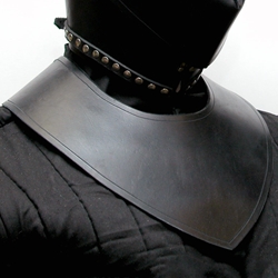 Plain Leather Gorget BTS-2121