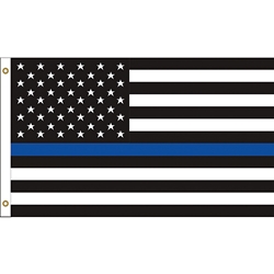 Flags - Thin Blue Line American Flag CPS42108
