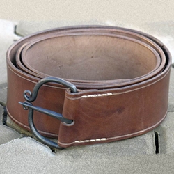 Wide Belt Wrought Iron Buckle
