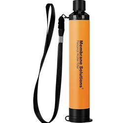 Membrane Solutions - Water Filter Straw Orange MSLOESF017
