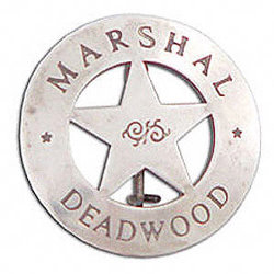 Marshal Deadwood Badge OH3007