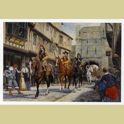 The Relief of York Military Art Print 1644 RY-17