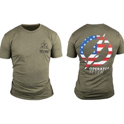 TOPS - Operator 7 T-Shirt OD XXL TPTSOP7XXL